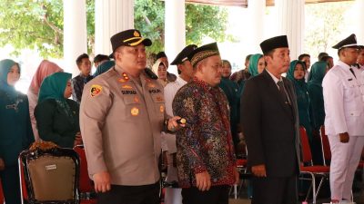 Kapolres Rembang Hadiri Pelantikan Kepala Desa Antar Waktu di Pendopo Museum Kartini