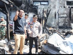 Kunjungi TKP Kebakaran Pasar Slogohimo, Kapolda Bentuk Tim Ungkap Penyebab Kebakaran