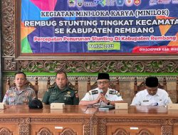 Polsek Sale Hadiri Kegiatan Mini Loka Karya (MINILOK) Rembug Stunting tingkat Kecamatan Sale