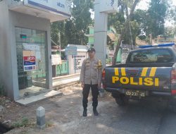 Rawan Pembobolan, Anggota Patroli Polsek Sluke Intensif Sambangi Mesin ATM di Wilayah Hukumnya