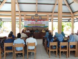 Kanit Binmas Polsek Bulu Hadiri Rapat Koordinasi Kepala Desa Se Kecamatan Bulu