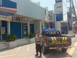 Antisipasi Kejahatan di Hari Libur, Patroli Polsek Lasem Monitoring Perbankan