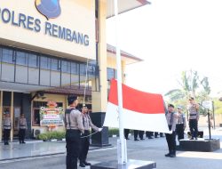 Peringatan Hari Sumpah Pemuda ke-95 2023, Wakapolres Rembang Jadi Inspektur Upacara Bendera 