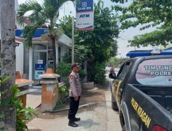 Cek & Kontrol CCTV Serta Keamaanan Mesin ATM, Upaya Polsek Kragan Hindari Aksi Pembobolan