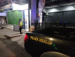 Jam Rawan Pembobolan Mesin ATM di Antisipasi Dengan Patroli Rutin Dinihari Polsek Kragan