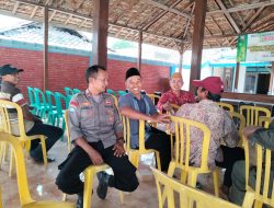 Patroli Cooling System, Anggota Polsek Sale Jalin Dialogis Dengan Warga Desa Jinanten