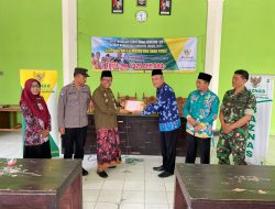 Kanit Binmas Polsek Gunem Hadiri Kegiatan Penyaluran Bantuan dari Baznas Kabupaten Rembang