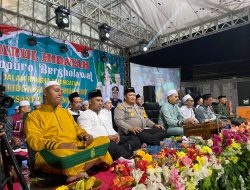 Peringatan Maulid Nabi Muhammad & Hari Santri, Kapolres Rembang Hadir dalam Selopuro Bersholawat