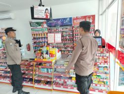 BLP Siang Polsek Kragan Sambang Karyawan Alfamart Himbau Agar Waspada 3C