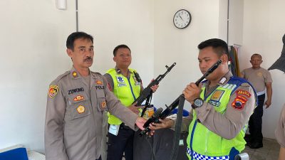 Kabag Logistik Polres Rembang Laksanakan Pengecekan Barang Inventaris Untuk Pengamanan Ops Lilin Candi 2023
