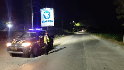 Blue Light Patroli Dinihari, Jajaran Polsek Kragan Standby Antisipasi Aksi Balap Liar