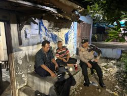 Patroli Sambang Dinihari, Polsek Sale Lakukan Cooling System Terkait Pemilu Dengan Warga