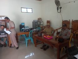 Sambangi Perangkat Desa Sumurpule, Anggota Polsek Kragan Jaga Silaturhami & Gelar Cooling System