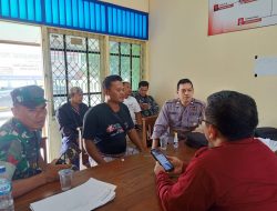 Polsek Sarang & 3 Pilar Melaksanakan Sambang Sekretariat Panwascam Sarang