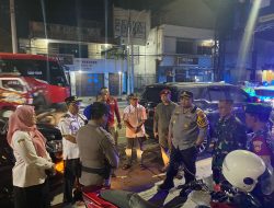 Puncak Malam Tahun Baru, Kapolres Rembang Pimpin Giat Patroli Gabungan Di Kabupaten Rembang