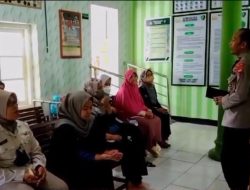 Kasi Dokkes Polres Rembang Sosialisasi Larangan Knalpot Brong kepada Bhayangkari.