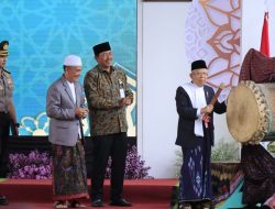 Pengamanan Rangkaian Kegiatan Kunjungan Wakil Presiden RI di Ponpes Kauman Lasem Kabupaten Rembang