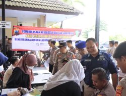 Pemeriksaan Kesehatan Sidokkes Polres Rembang Menjelang Pemilu 2024 di Mapolres Rembang