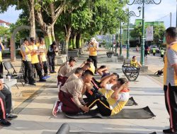Hari Kedua Tes Kesamaptaan Jasmani: Personil Polres Rembang Dituntut Memiliki Fisik Yang Prima Dalam Melaksanakan Tugas
