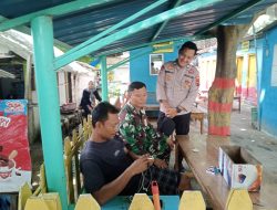 Patroli Sinergitas Tiga Pilar Jaga Kamtibmas di Kecamatan Kaliori Menjelang Pemilu 2024