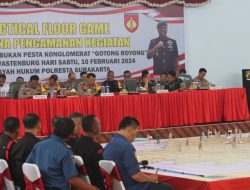 Kapolda Jateng cek Tactical Floor Game ( TFG); wujud Profesionalitas Polda Jateng dalam Harkamtibmas selama Pemilu 2024
