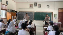 Sosialisasi Serta Edukasi Tertib Berlalu Lintas, Sat Lantas Polres Rembang Sambangi SD N 2 Leteh