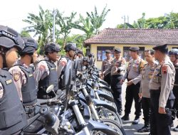 Tim Supervisi Ops Mantap Brata Candi 2023-2024 Polda Jateng Kunjungi Polres Rembang