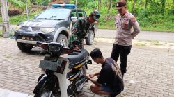 Patroli Siang Polsek Pancur Temui Pemuda Menggunakan Knalpot Tidak Sesuai Spesifikasi Teknis