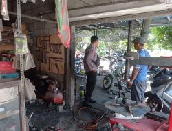 Beri Edukasi Warga Terkait Larangan Penggunaan Knalpot Bising, Polsek Sale Sasar Bengkel Wilayah Kecamatan Sale