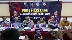 Pers Release Ops Pekat Candi 2024, Polres Rembang Ungkap Kepemilikan Senjata Api Rakitan, Ternyata Ini Pemiliknya.!!!