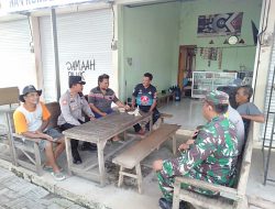 Jalin Kekompakan TNI/POLRI, Berikan Edukasi  Larangan Penggunaan Knalpot Bising di Wilayah Gunem