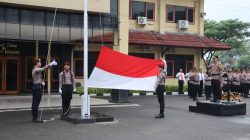Pupuk Sikap Patriotisme, Polres Rembang Gelar Upacara Hari Kesadaran Nasional Tahun 2024
