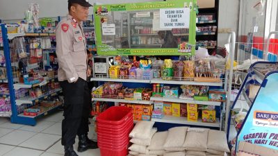 Polsek Pancur Cek Monitoring Sembako Di Pasaran Saat Bulan Ramadhan
