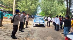 Sat Polairud Polres Rembang Amankan Kunjungan Kerja Menteri Kelautan & Perikanan RI di TPI Pasarbanggi Rembang