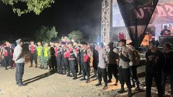 Pengamanan Orkes Melayu “ New Mandala “ di Sale, Di Amankan Jajaran Polres Rembang & Kodim 0720/Rbg