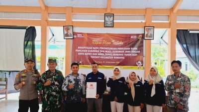 Kapolsek Rembang Kota Hadiri Rapat Pleno Terbuka Rekapitulasi Hitung Suara Pilkada 2024 Tingkat PPK