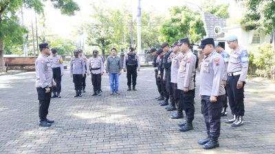 Jajaran Polres Rembang Gelar Pengamanan Ketat Rapat Pleno Terbuka Rekapitulasi Hasil Suara Pilkada 2024 Tingkat Kabupaten