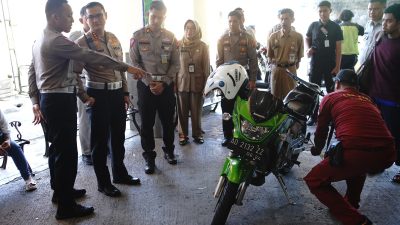 Jelang Libur Nataru Polda Jateng Gelar Ramp Check Serentak, Periksa Kelaikan 420 Armada Bus