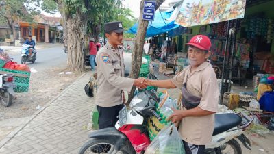 Patroli Blue Light Polsek Sumber Sasar Obyek Vital Lokasi Pasar