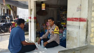 Ciptakan Suasana Kondusif Pasca Pungut Suara Pilkada 2024, Bhabinkamtibmas Polsek Sarang Rutin Galakan Cooling System