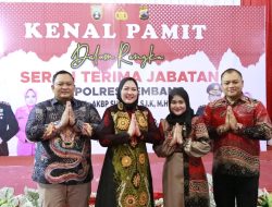 Momen Khidmad & Haru Warnai Acara Kenal Pamit Kapolres Rembang di Pendopo Museum Kartini Semalam