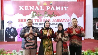 Momen Khidmad & Haru Warnai Acara Kenal Pamit Kapolres Rembang di Pendopo Museum Kartini Semalam