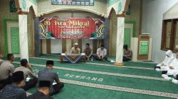 Polres Rembang Gelar Binrohtal Peringati Isra Mikraj Nabi Muhammad SAW 1445 H