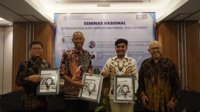 Condro Wibowo, Ph.D. Berbagi Pengalaman Tentang Internasionalisasi Perguruan Tinggi di Forum Seminar Nasional