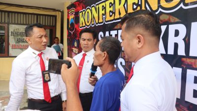 Kakek Berusia 60 Tahun Di Amankan Polres Rembang Akibat Curi Motor Tetangga Sendiri