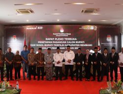 Wakapolres Rembang Hadiri Rapat Pleno Terbuka Penetapan Pasangan Calon Bupati & Wakil Bupati Terpilih Pilkada 2024 Kabupaten Rembang