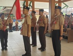 Kapolsek Sarang Hadiri Pelantikan Pengurus Pembimbing Ranting Gerakan Pramuka Kecamatan Sarang