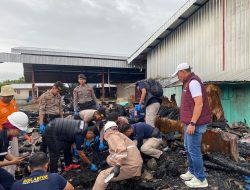 Langkah Cepat Polda Jateng: Tim Labfor Olah TKP Kebakaran Pasar Cepu