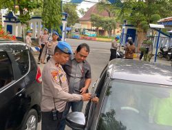 Dukung Ops Keselamatan Candi, Si Propam Polres Rembang Laksanakan Gaktiblin Terhadap Anggota Sat Lantas