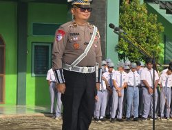 Ops Keselamatan Candi 2025, Satlantas Polres Rembang Sosialisasi Di MAN 1 Rembang